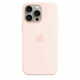 APPLE iPhone 15 Pro Max Silicone Case w MagSafe - Light Pink (mt1u3zm/a)