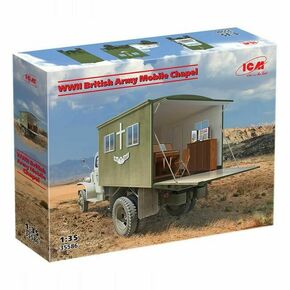 Model Kit Military - WWII British Army Mobile Chapel 1:35