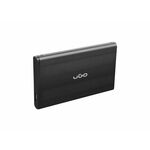 UGO MARAPI S120, HDD/SSD External Enclosure 2.5", SATA, USB2.0, Aluminium, Black