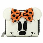 Loungefly Disney Ghost Minnie Glow In The Dark Cosplay Zip Around Wallet