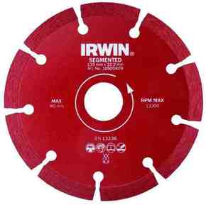 Irwin Dijamantska ploča za sečenje kamena i jačih tipova betona SEGMENTNA 230mm/22.22 IRWIN