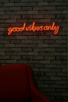 WALLXPERT Good Vibes Only Red