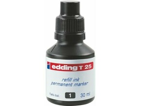 Edding Refil za markere E-T25 30ml crna