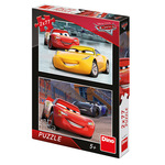 Dino Puzzle Cars 3 Trkači 2x77kom