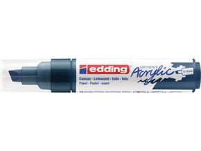 Edding Akrilni marker E-5000 broad 5-10mm kosi vrh tamno plava