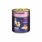 Premiere Dog Best Meat Junior Piletina,Govedina,Pirinač, 800g konzerva