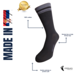 Mizzuro Sportska čarapa crna linije