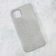 Maskica Crystal Dust za iPhone 13 6 1 srebrna