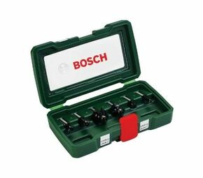 Bosch 6-delni set TC glodala (8 mm prihvat)
