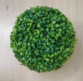 Veštačka zelena lopta šimšir 28 cm HUA199890