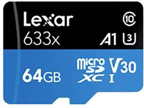 Lexar microSDXC 64GB memorijska kartica