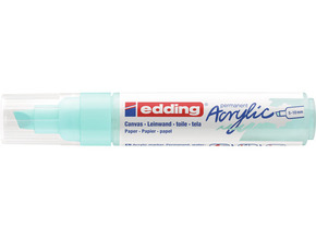 Edding Akrilni marker E-5000 broad 5-10mm kosi vrh svetlo plava