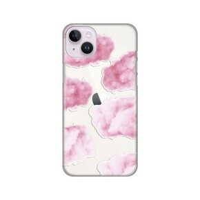 Maskica Silikonska Print Skin za iPhone 14 Plus 6 7 Pink Clouds
