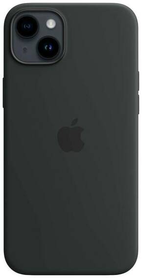 APPLE iPhone 14 Plus Silicone Case with MagSafe Midnight (mpt33zm/a)