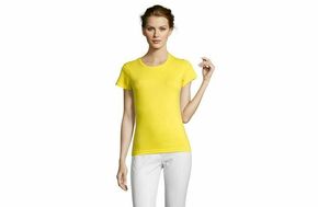 SOL'S MISS ženska majica sa kratkim rukavima - Limun žuta