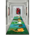 Conceptum Hypnose Gatto Carino Multicolor Carpet (80 x 150)