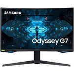Samsung C27G75TQSU monitor, VA, 27", 16:9, 2560x1440, 240Hz, pivot, HDMI, USB