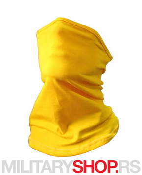 Moto bandana šal žute boje