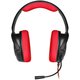 Corsair HS35 gaming slušalice, crna/crvena, 113dB/mW/40dB/mW, mikrofon