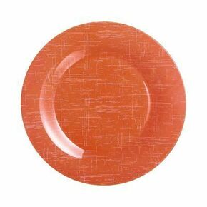 Luminarc Poppy plitki tanjir 25cm - narandžasti