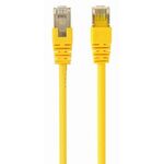 PP22-1M/Y Gembird Mrezni kabl FTP Cat5e Patch cord, 1m yellow