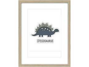 DekorDom Kids slika sa ramom 27x37cm 28236 Stegosaurus