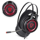Motospeed H18 gaming slušalice, 3.5 mm/USB, crna, 42dB/mW/54dB/mW, mikrofon