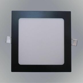 Plafonjera Square LED 8x8cm crna