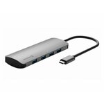 Swissten Tip C Hub 4in1 aluminijum