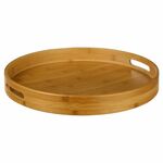 FIVE OKRUGLI POSLUŽAVNIK 40X5CM BAMBUS/MDF NATURAL 111537