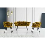 Balon - 2138 OcherBlack Sofa Set