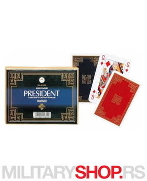 Karte -set 2 špila Piatnik President
