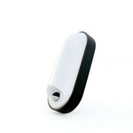 Zidna lampa LED sa PIR senzorom 15W 4000K crna oval