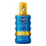 NIVEA SUN protect &amp; dry nevidljivi sprej za zaštitu od sunca SPF 30 200 ml