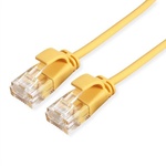 Secomp VALUE UTP Patch Cord Cat6A (Class EA) žuta 15.0m