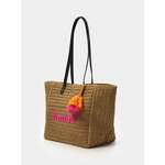 Sinsay - Pletena shopper torba - boja pšenice boja pšenice SS 2025 501EK-12X
