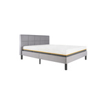 Imola krevet sa podnicom 174x216x100 cm sivi