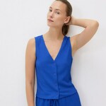 Reserved - LADIES` VEST kobaltno 98% POLYESTER, 2% ELASTANE 911GX-47X