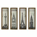 WALLXPERT slika iz 4 dela, CITY OF WORLD