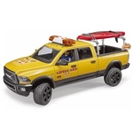 Bruder Bruder Džip RAM 2500 Power Wagon Life Guard sa surferom i opremom