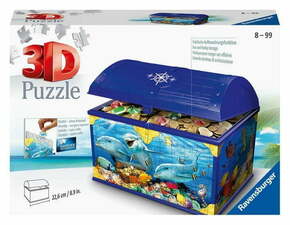 Ravensburger 3D puzzle (slagalice) - Kutija za blago sa motivom delfina RA11174