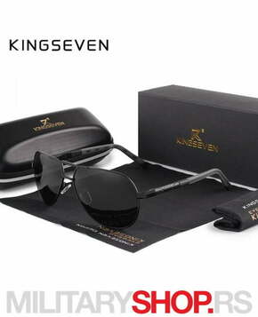 Elegantne Sunčane Naočare - Kingseven N725 Black