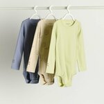 Reserved - Pakovanje od 3 pamučna bodija bež 100% COTTON 170CJ-08X