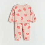 Reserved - BABIES` JOGGING TOP & TROUSERS prljavo roze 100% COTTON 943CY-39X