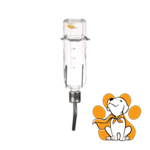 Flamingo Staklena Pojilica za Male Životinje Atina 200ml