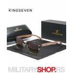 Elegantne Sunčane Naočare - Kingseven W5516 Brown