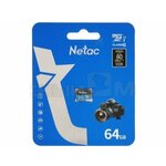 Netac P500 Standard NT02P500STN-064G-S, microSDXC 64GB memorijska kartica