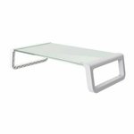 Postolje za monitore TRUST MONTA GLASS/bela