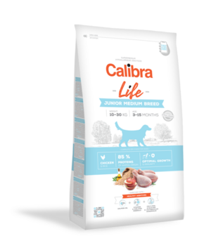 Calibra Dog Life Junior Medium Breed Piletina