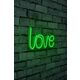 Love - Green Green Decorative Plastic Led Lighting